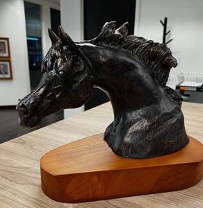 Year-End High Point Trophies for AHA members.